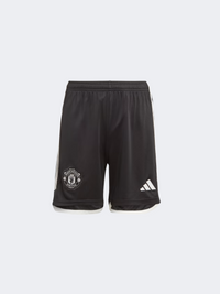 Adidas Mufc Away Kids-Boys Football Short Black
