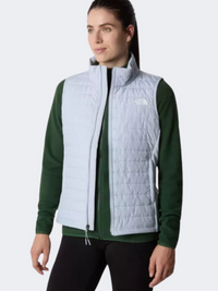 The North Face Canyonlands Hybrid Women Lifestyle Vest Dusty Periwinkle