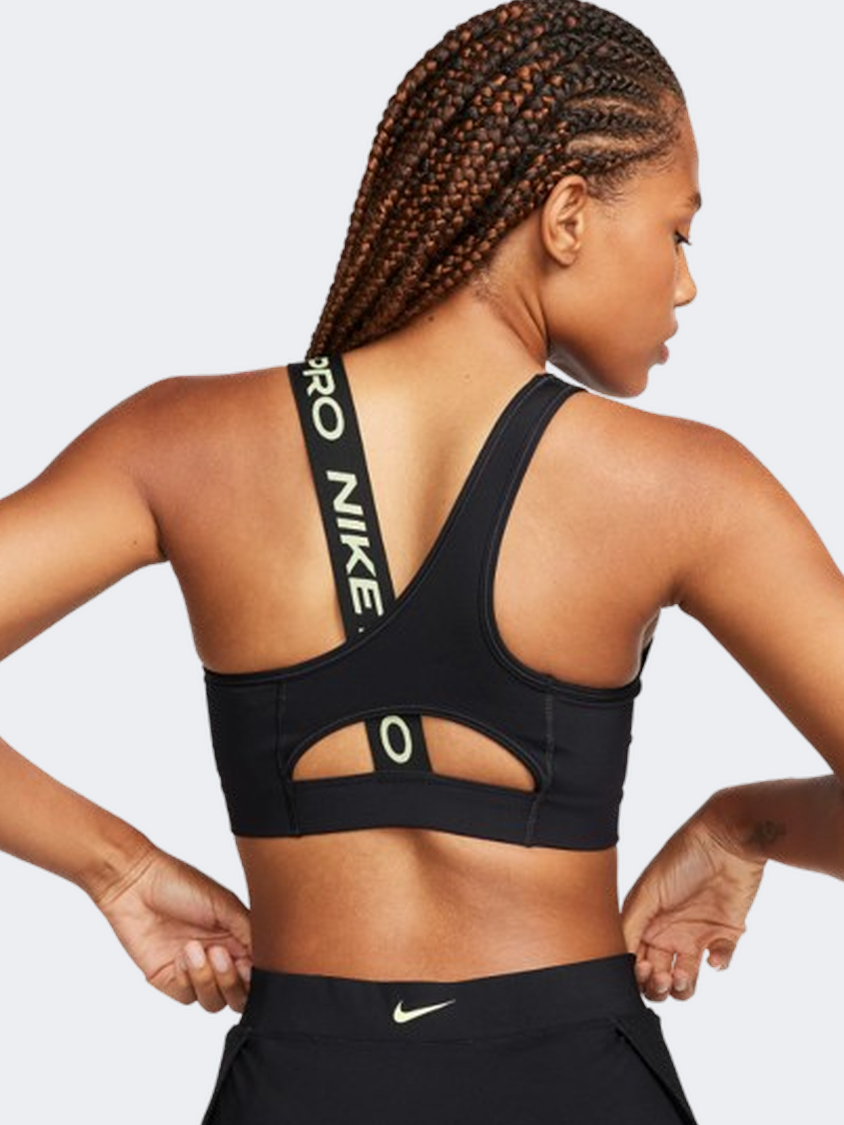 Nike swoosh corset light support sports bra in white