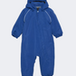 Color Kids Boys Skiing Overall Solid Blue