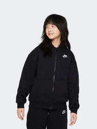 Nike Club Girls Lifestyle Jacket Black/White