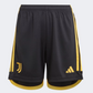 Adidas Juventus 23/24 Home Kids-Unisex Football Short Black/Gold
