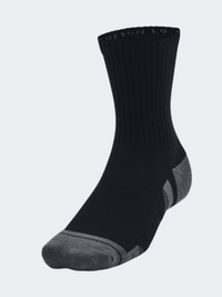 Under Armour Performance Unisex Training Sock Black/Pitch Grey