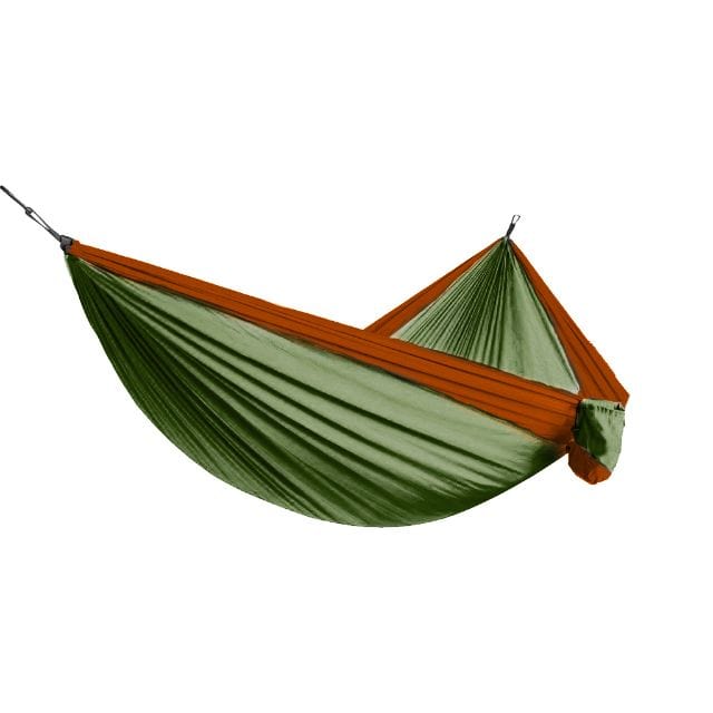 Topten Camping 2Person Hammock Unisex Outdoor Orange/Green H0160013