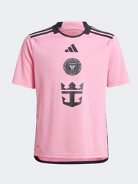 Adidas Inter Miami Cf Home Kids-Unisex Football T-Shirt Easy Pink