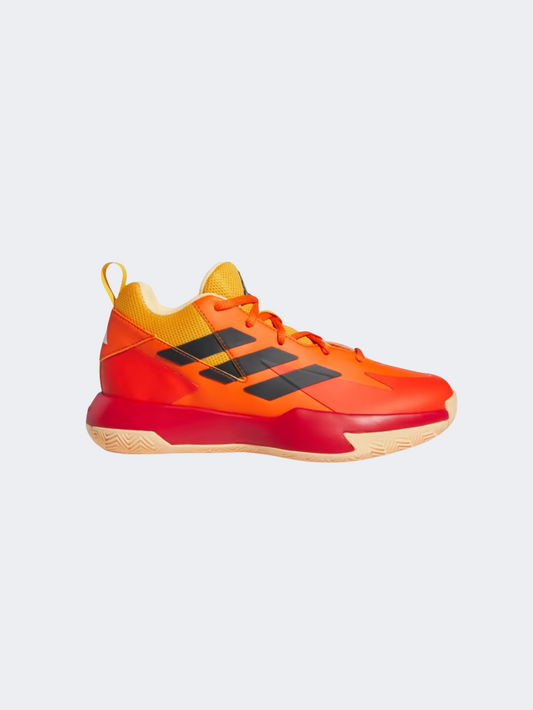 Adidas Cross Em Up Select Gs Basketball Shoes Orange/Carbon/Gold