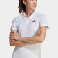 Adidas Club Women Tennis Polo Short Sleeve White