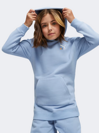 Puma Classics Girls Lifestyle Hoody Blissful Blue