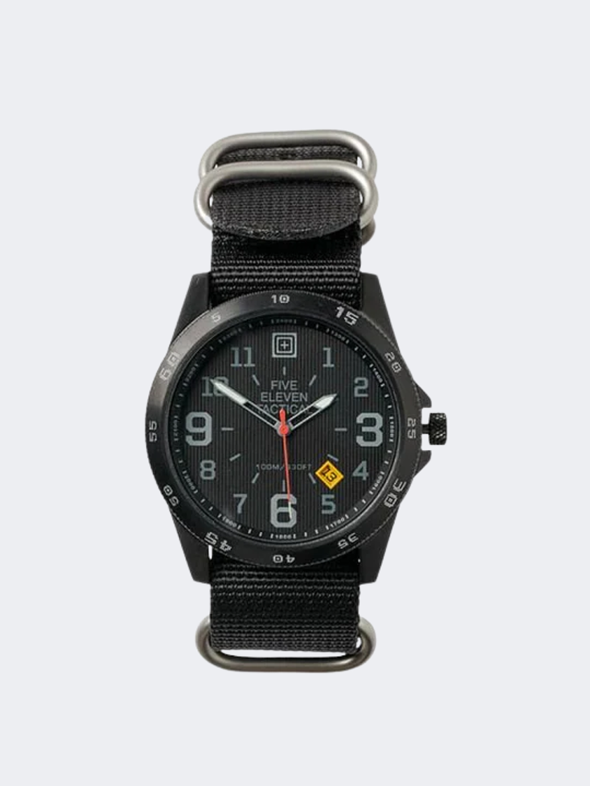 5-11 Field  Unisex Tactical Watch Black