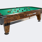 Fas Golden Billiard Pool Table Brown/Green