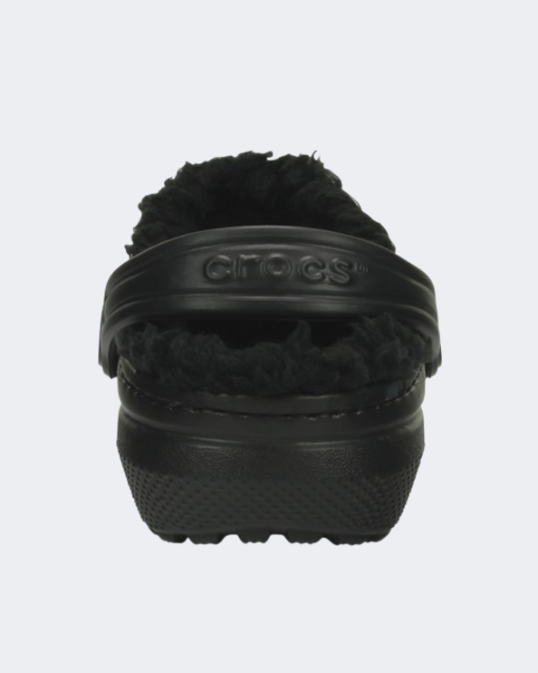 Crocs Classic Lined Clog Kids Lifestyle Slippers Black