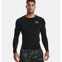 Under Armour Hg Armour Comp Men Training Long Sleeve Black/White