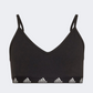 Adidas Purebare Kids-Girls Sportswear Bra Black/White