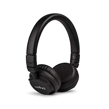 Veho Unisex Outdoor Vep-012-Zb5 Bluetooth Wireless Headphone In Black Speakers