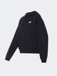 New Balance Small Logo Women Lifestyle Hoody Black