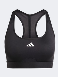Adidas Powerreact Women Training Bra Black