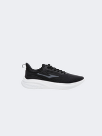 Erke Cushioning Men Running Shoes Black/Charcoal