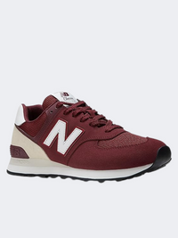 New Balance 574 Unisex Lifestyle Shoes Burgundy
