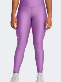 Under Armour Heatgear Hirise Women Training Tight Provence Purple Ace