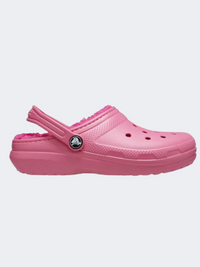 Crocs Lined Clog Kids-Unisex Lifestyle Slippers Pink