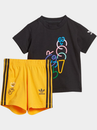 Adidas X James Jarvis Baby-Boys Original Set Black/Yellow
