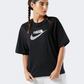 Nike Fiber Boxy Women Lifestyle T-Shirt Black Dr9006-010