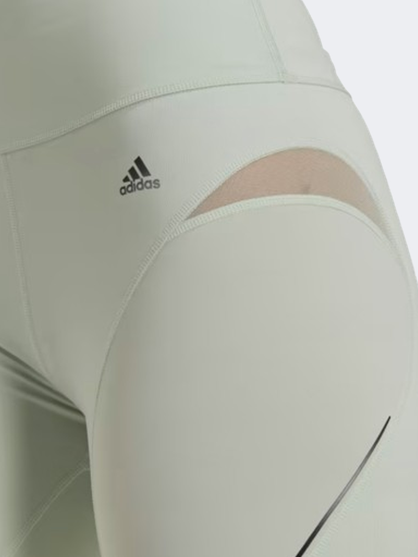 Adidas Tailored Hiit 45 Seconds Women Training Short Linen Green
