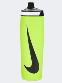 Nike Refuel 24 Oz Unisex Training Water Bottle Volt/Black