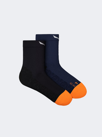 Salewa Wildfire Merino Hemp Quarter Men Sock Black/Navy