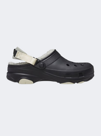 Crocs All-Terrain Lined Clog Unisex Lifestyle Slippers Black