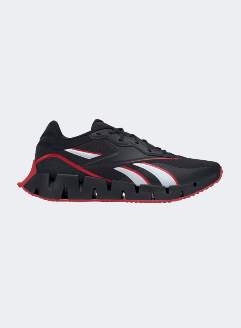 Reebok Zig Dynamica 4 Men Running Shoes Black/Red