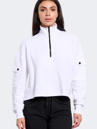 Bodytalk Turtleneck Women Lifestyle Sweatshirt White