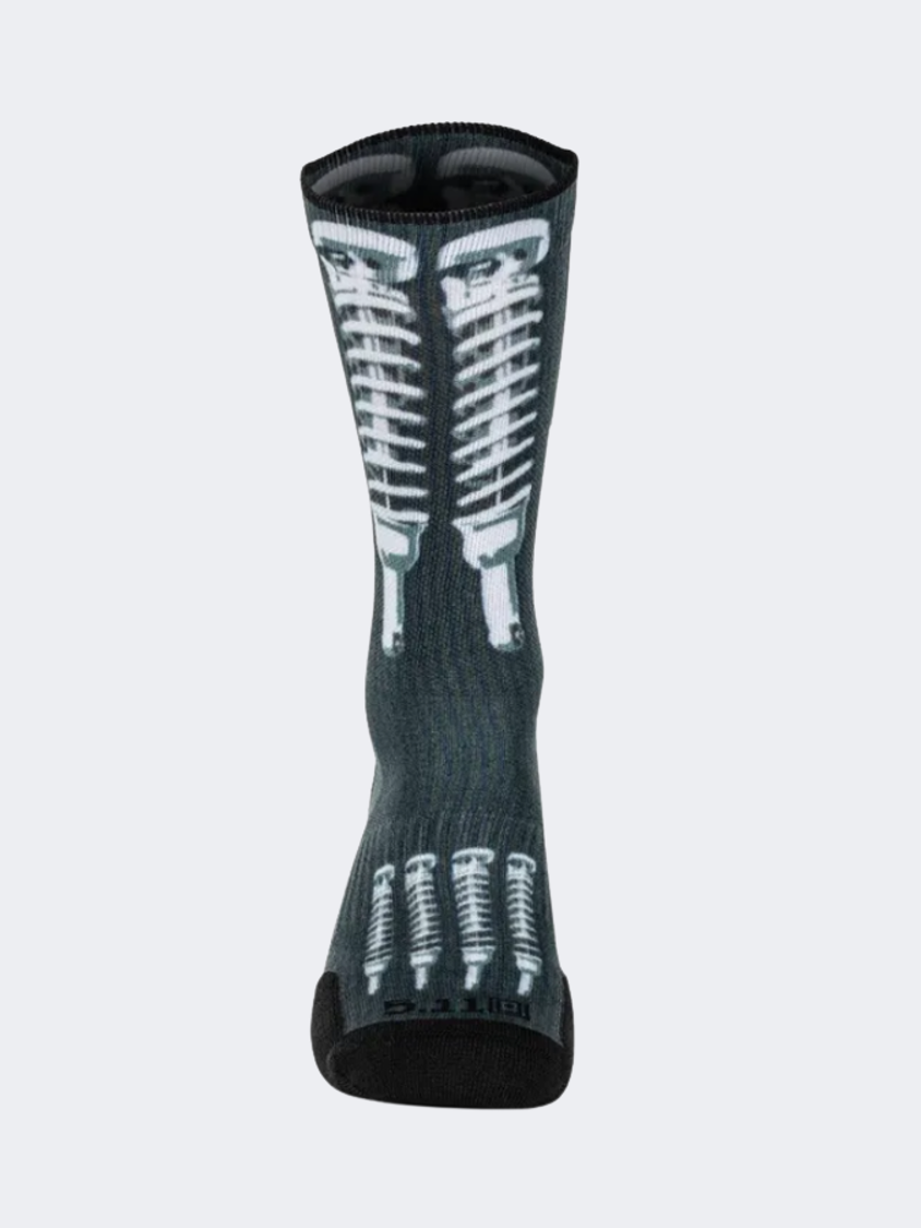 5-11 Brand Crew Terminator Men Tactical Sock Black