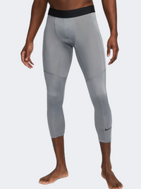Nike Pro Men Training 3/4 Tight Smoke Grey/Black
