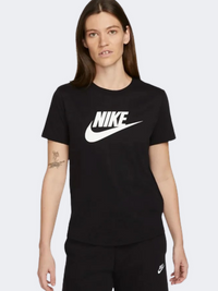 Nike Essentials Icon Ftra Women Lifestyle T-Shirt Black/White