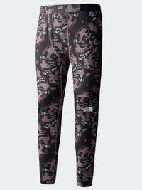 The North Face Dragline Baselayer Men Skiing Tight Fawn Grey Snake