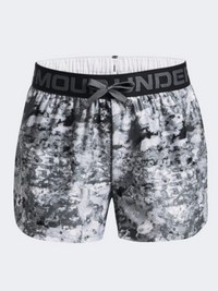 Under Armour Play Up Girls Training Short Pitch Grey/Black