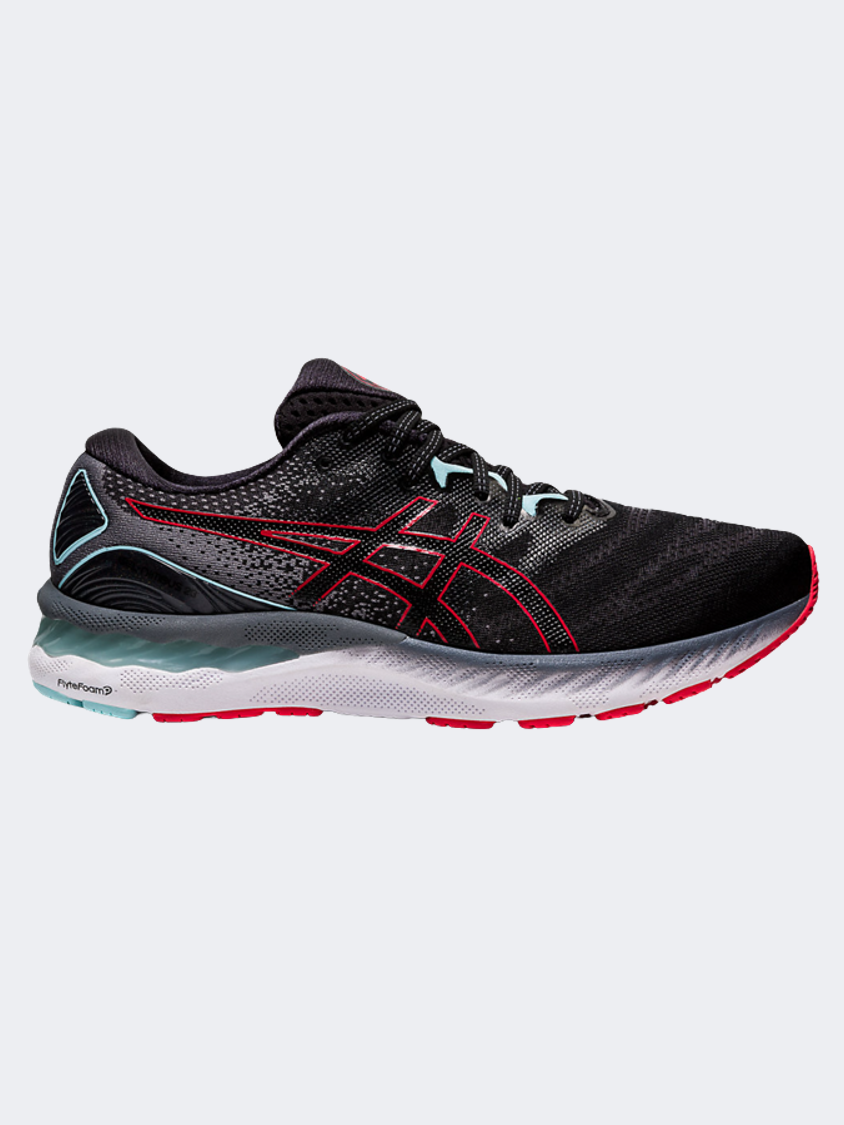 Asics Gel-Nimbus 23 Men Running Shoes Black/Red