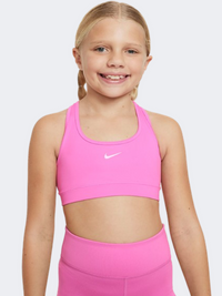 Nike Df Swoosh Women Lifestyle Bra Playful Pink/White