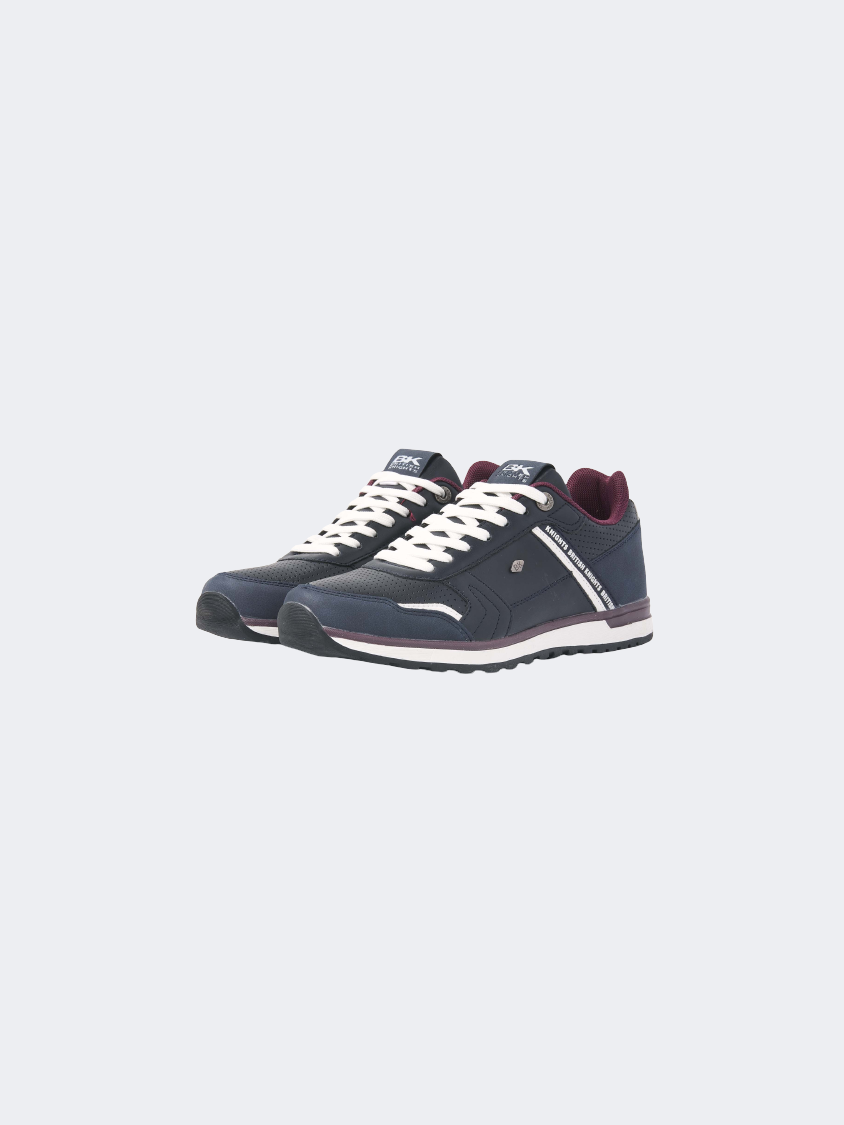 British Knight Alder Men Lifestyle Shoes Navy/Burgundy/White