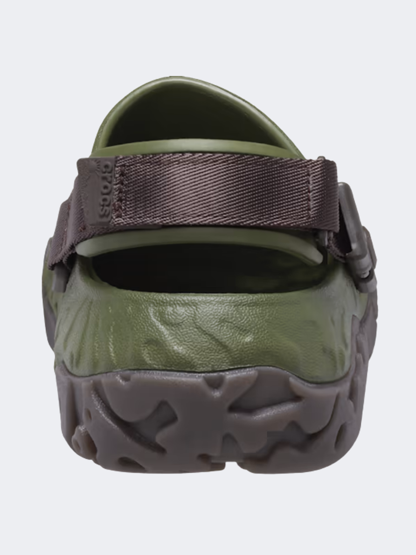 Crocs All-Terrain Atlas Clog  Men Lifestyle Slippers  Green/Espresso