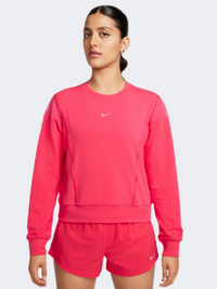 Nike One Dri-Fit Women Training Sweatshirt Red/Black
