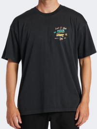 Billabong Let It Shine Men Lifestyle TShirt Washed Black