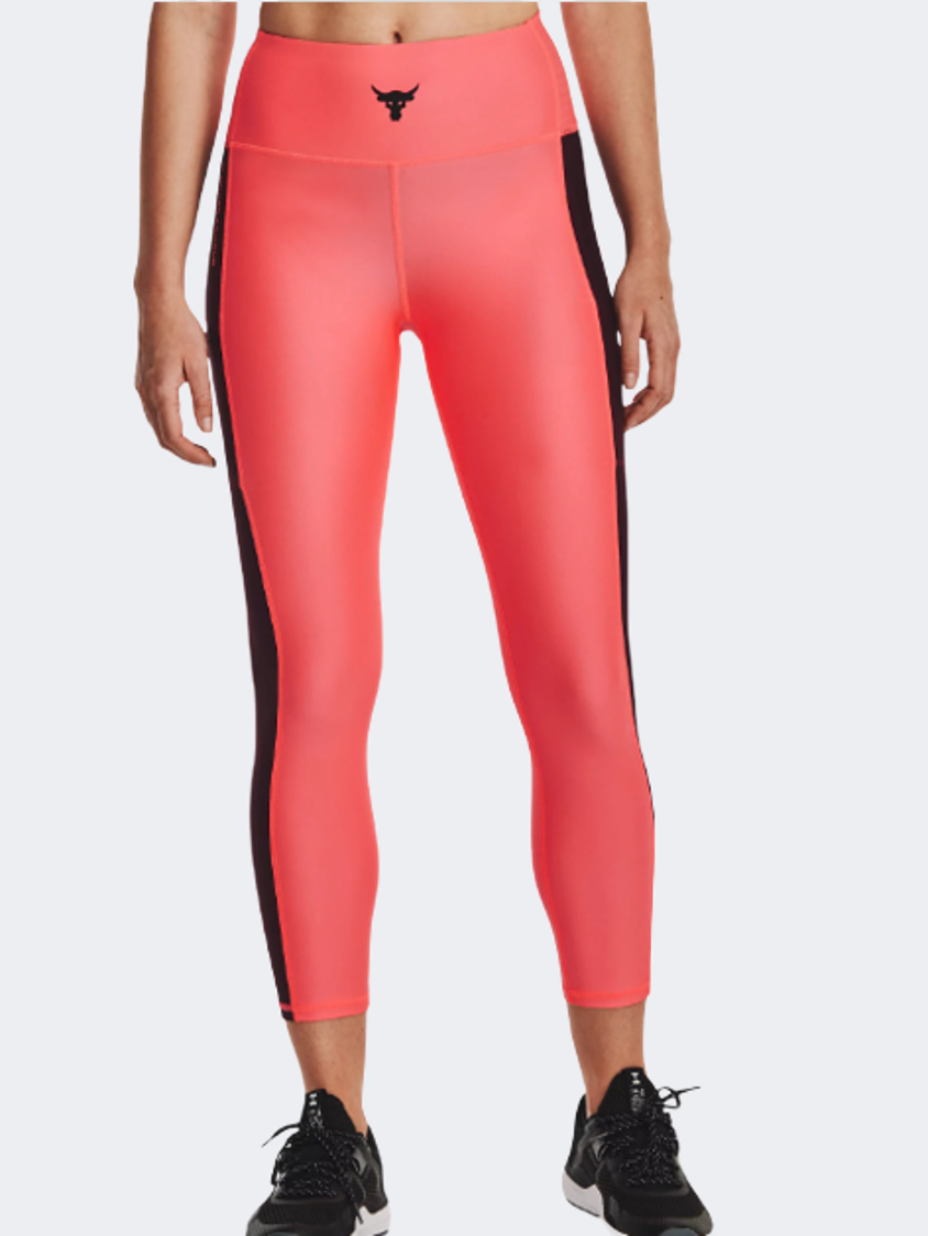 Under Armour Project Rock Heatgear&#174; Women Training Tight Coral/Maroon