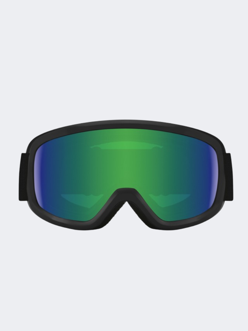 Smith Snowday Kids Skiing Goggles Black/Green Sol