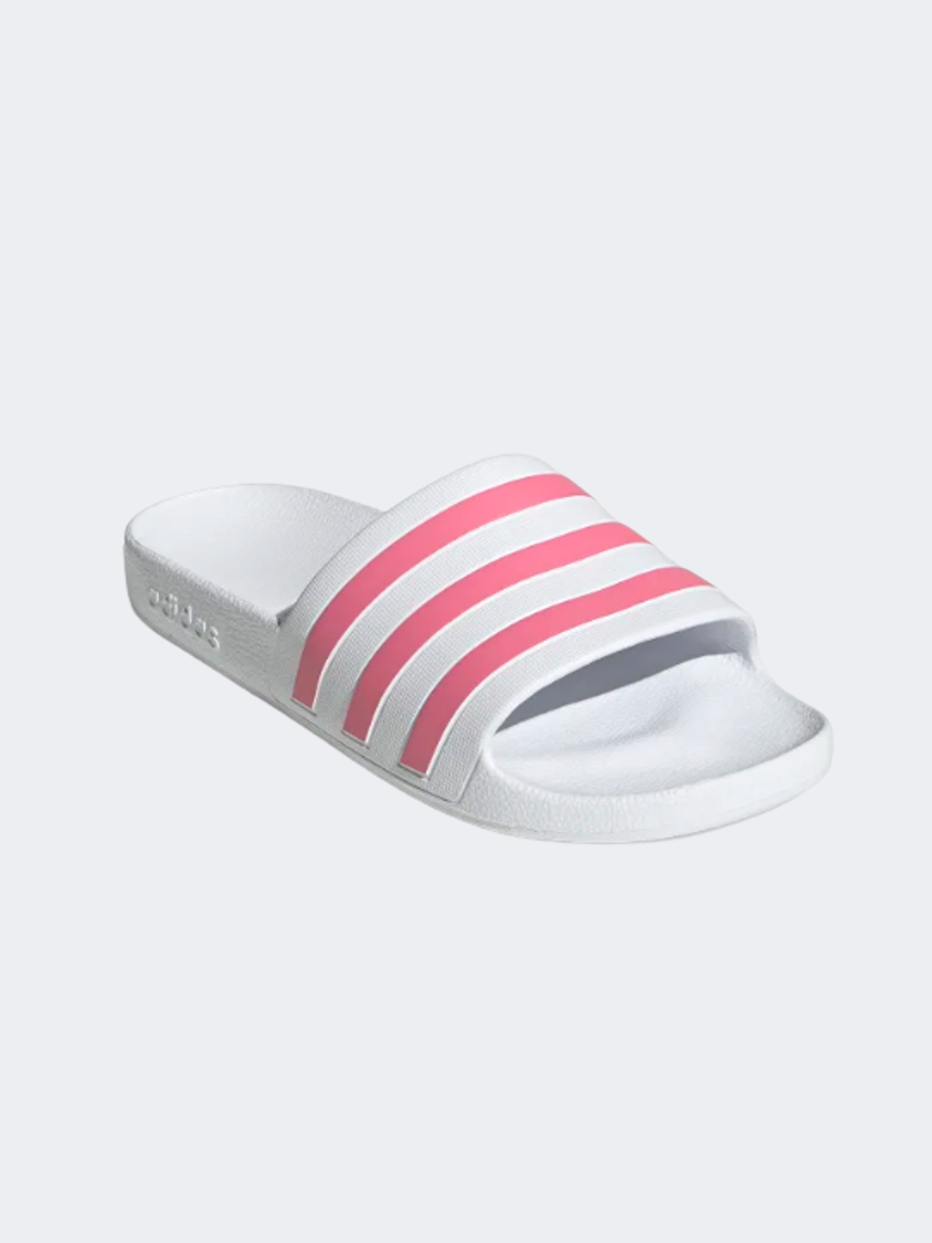 Adidas Adilette Aqua Women Swim Slippers White/Pink
