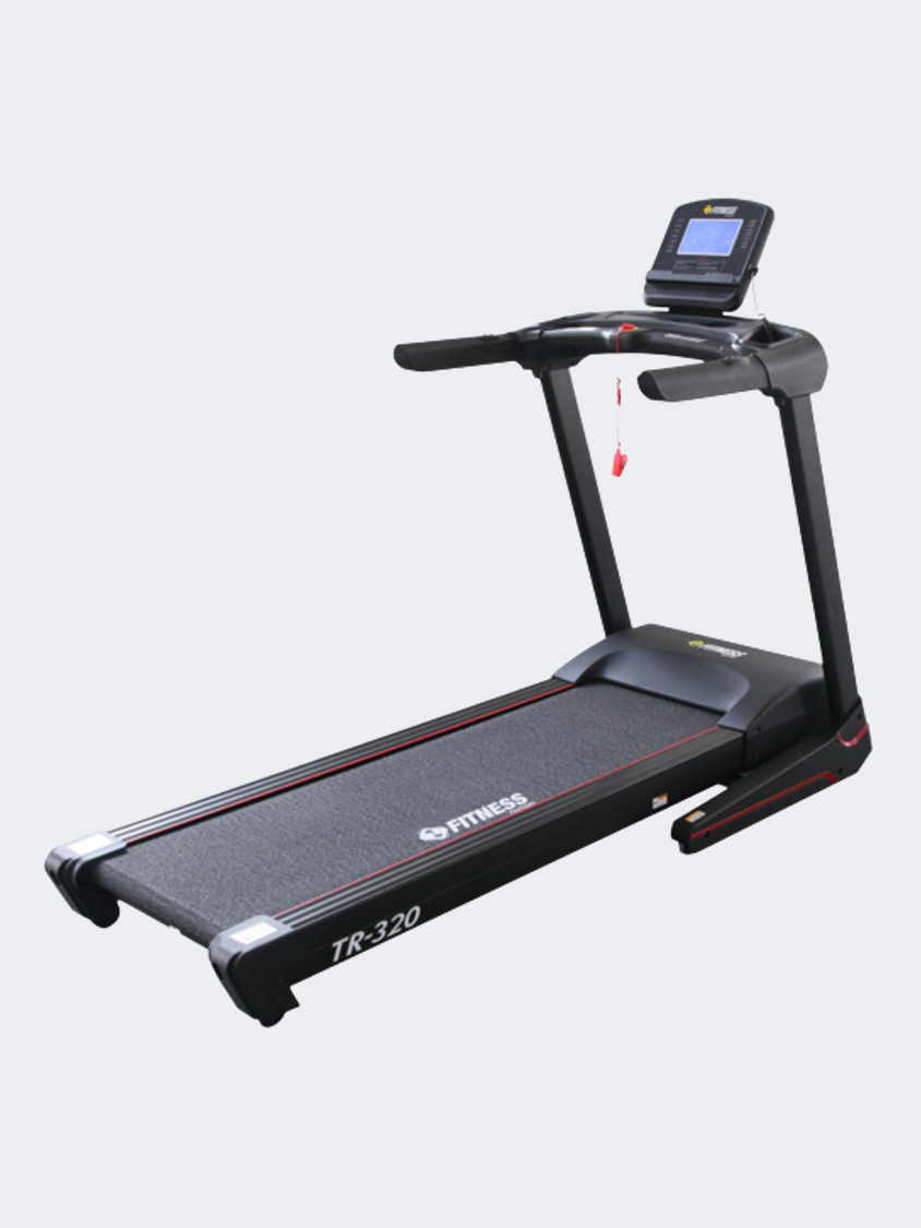 Fitness Factory Motorized Treadmill Fitness Black