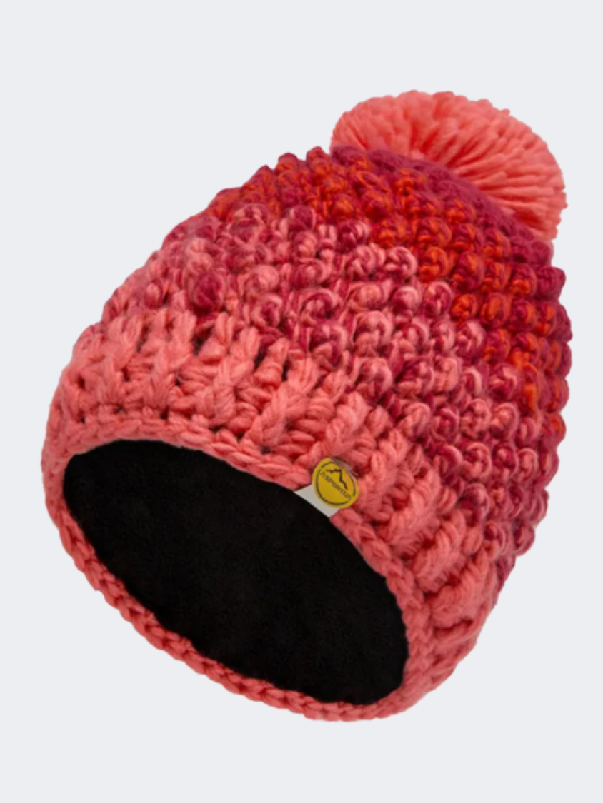 La Sportiva Terry Unisex Hiking Beanie Cherry/Flamingo