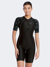 Zoggs Stellar Women Swim Monokini Black/Grey