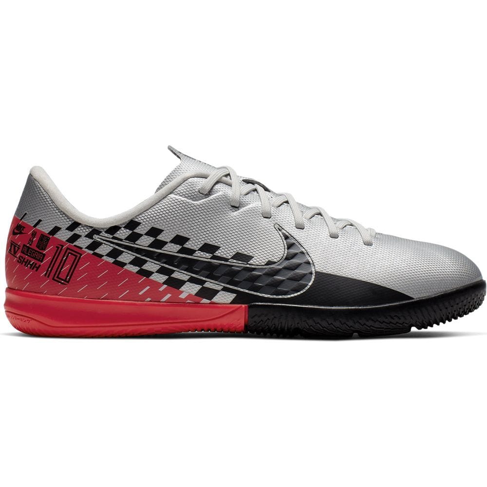 Nike Footwear Shoes At8139-006 Jr Vapor 13 Academy Njr Ic FOOTBALL PS Grey and Red
